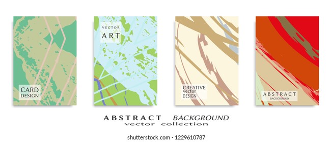 Abstract universal grunge art texture, web header template. Collage page, design for card, invitation, brochure brush strokes style, banner idea, book cover, booklet print, flyer sheet a4