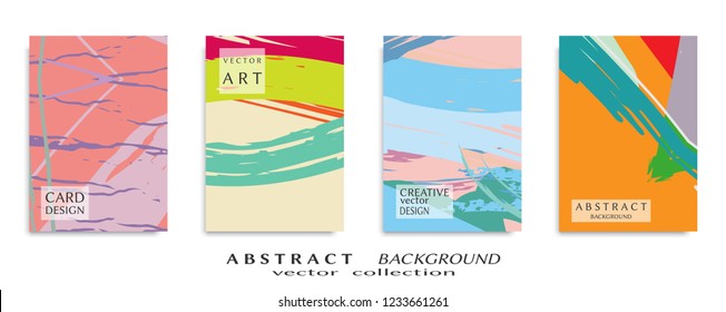 Abstract universal grunge art texture, web header template. Collage page, design for card, invitation, brochure brush strokes style, banner idea, book cover, booklet print, flyer sheet a4