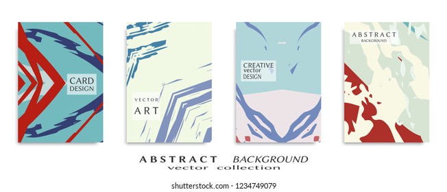 Abstract universal grunge art texture, web header template. Collage page, design for card, invitation, brochure brush strokes style, banner idea, book cover, booklet print, flyer sheet a4