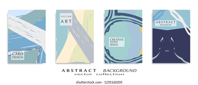 Abstract universal grunge art texture, web header template. Collage page, design for card, invitation, brochure brush strokes style, banner idea, book cover, booklet print, flyer sheet a4