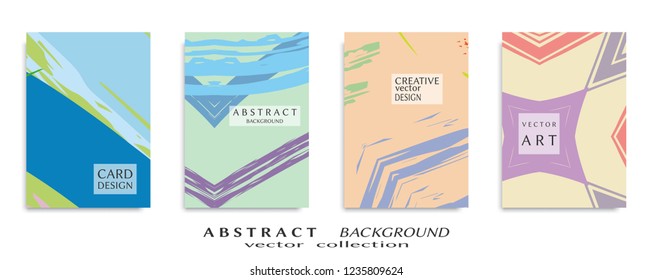 Abstract universal grunge art texture, web header template. Collage page, design for card, invitation, brochure brush strokes style, banner idea, book cover, booklet print, flyer sheet a4