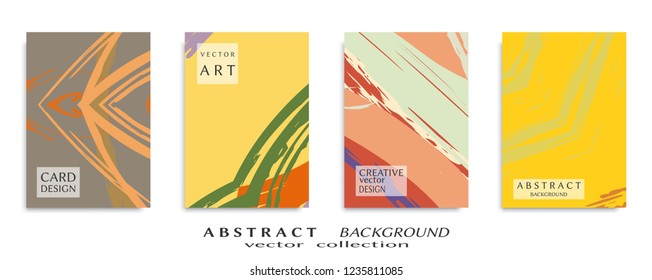 Abstract universal grunge art texture, web header template. Collage page, design for card, invitation, brochure brush strokes style, banner idea, book cover, booklet print, flyer sheet a4