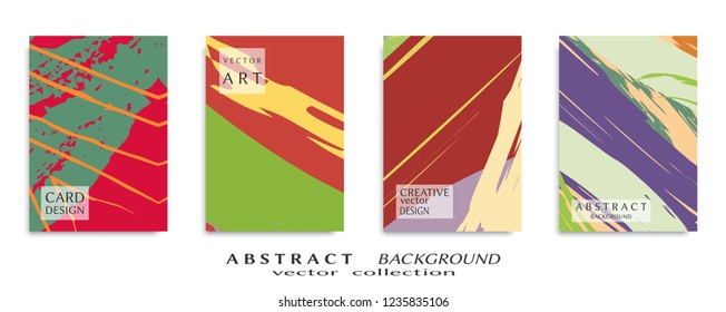 Abstract universal grunge art texture, web header template. Collage page, design for card, invitation, brochure brush strokes style, banner idea, book cover, booklet print, flyer sheet a4