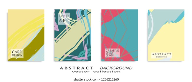 Abstract universal grunge art texture, web header template. Collage page, design for card, invitation, brochure brush strokes style, banner idea, book cover, booklet print, flyer sheet a4