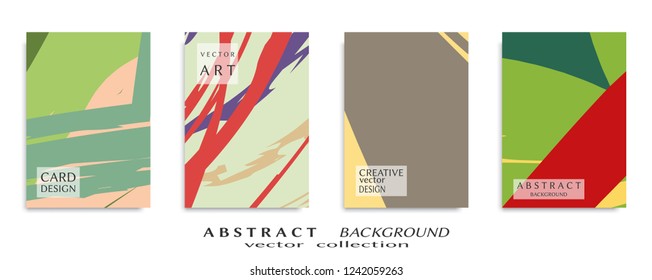Abstract universal grunge art texture, web header template. Collage page, design for card, invitation, brochure brush strokes style, banner idea, book cover, booklet print, flyer sheet a4