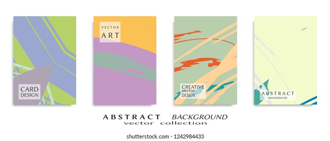Abstract universal grunge art texture, web header template. Collage page, design for card, invitation, brochure brush strokes style, banner idea, book cover, booklet print, flyer sheet a4