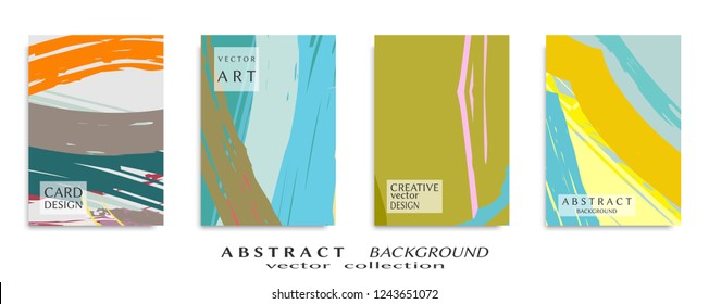 Abstract universal grunge art texture, web header template. Collage page, design for card, invitation, brochure brush strokes style, banner idea, book cover, booklet print, flyer sheet a4