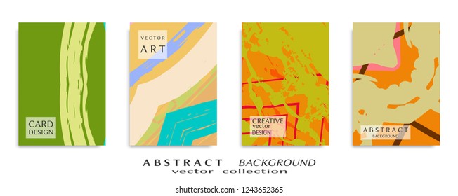 Abstract universal grunge art texture, web header template. Collage page, design for card, invitation, brochure brush strokes style, banner idea, book cover, booklet print, flyer sheet a4