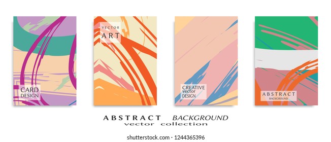 Abstract universal grunge art texture, web header template. Collage page, design for card, invitation, brochure brush strokes style, banner idea, book cover, booklet print, flyer sheet a4