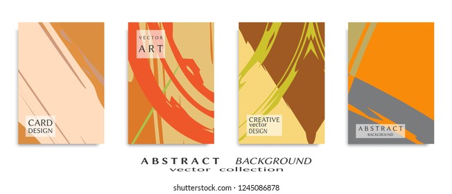 Abstract universal grunge art texture, web header template. Collage page, design for card, invitation, brochure brush strokes style, banner idea, book cover, booklet print, flyer sheet a4