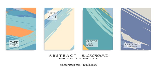 Abstract universal grunge art texture, web header template. Collage page, design for card, invitation, brochure brush strokes style, banner idea, book cover, booklet print, flyer sheet a4