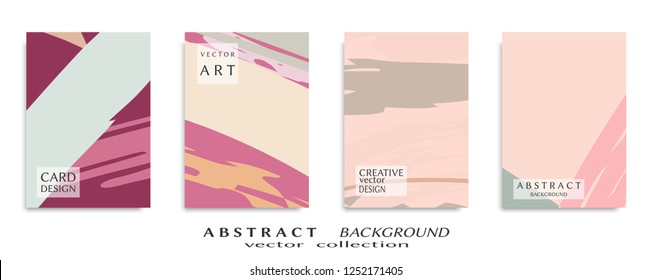 Abstract universal grunge art texture, web header template. Collage page, design for card, invitation, brochure brush strokes style, banner idea, book cover, booklet print, flyer sheet a4