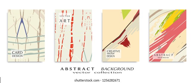 Abstract universal grunge art texture, web header template. Collage page, design for card, invitation, brochure brush strokes style, banner idea, book cover, booklet print, flyer sheet a4