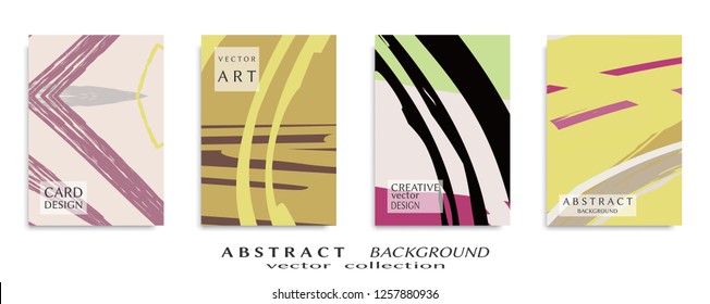 Abstract universal grunge art texture, web header template. Collage page, design for card, invitation, brochure brush strokes style, banner idea, book cover, booklet print, flyer sheet a4