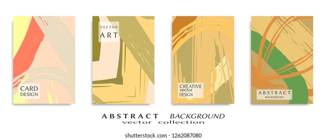 Abstract universal grunge art texture, web header template. Collage page, design for card, invitation, brochure brush strokes style, banner idea, book cover, booklet print, flyer sheet a4
