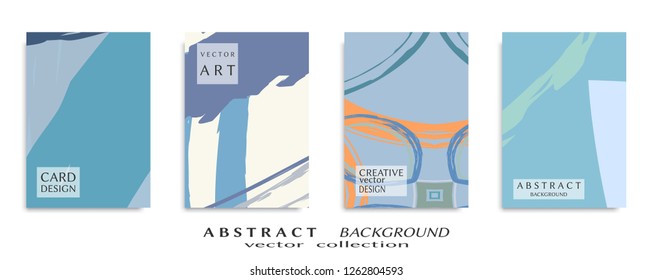 Abstract universal grunge art texture, web header template. Collage page, design for card, invitation, brochure brush strokes style, banner idea, book cover, booklet print, flyer sheet a4