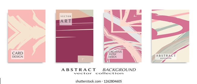 Abstract universal grunge art texture, web header template. Collage page, design for card, invitation, brochure brush strokes style, banner idea, book cover, booklet print, flyer sheet a4