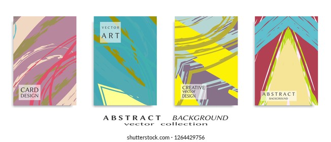 Abstract universal grunge art texture, web header template. Collage page, design for card, invitation, brochure brush strokes style, banner idea, book cover, booklet print, flyer sheet a4