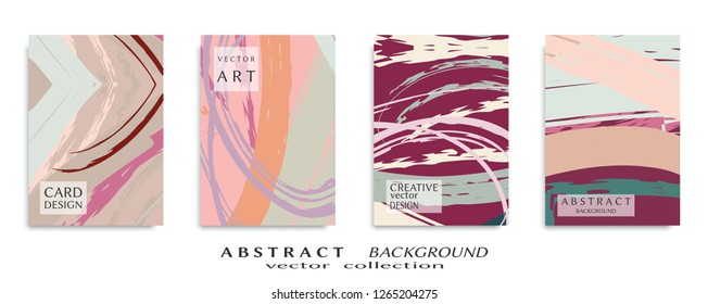 Abstract universal grunge art texture, web header template. Collage page, design for card, invitation, brochure brush strokes style, banner idea, book cover, booklet print, flyer sheet a4