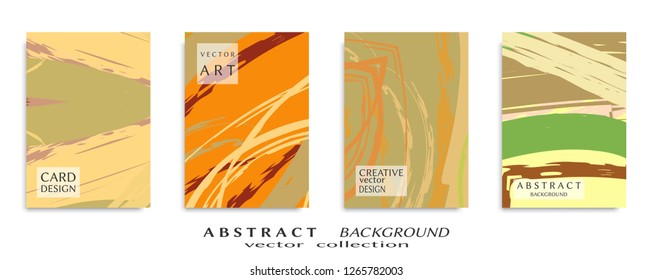 Abstract universal grunge art texture, web header template. Collage page, design for card, invitation, brochure brush strokes style, banner idea, book cover, booklet print, flyer sheet a4