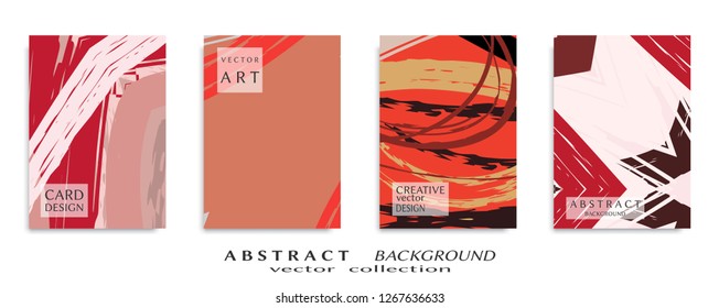Abstract universal grunge art texture, web header template. Collage page, design for card, invitation, brochure brush strokes style, banner idea, book cover, booklet print, flyer sheet a4