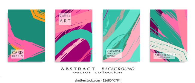 Abstract universal grunge art texture, web header template. Collage page, design for card, invitation, brochure brush strokes style, banner idea, book cover, booklet print, flyer sheet a4