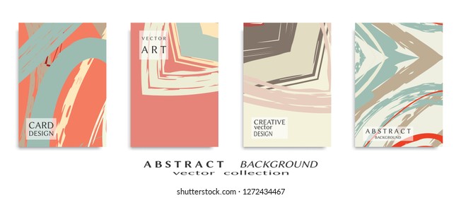 Abstract universal grunge art texture, web header template. Collage page, design for card, invitation, brochure brush strokes style, banner idea, book cover, booklet print, flyer sheet a4