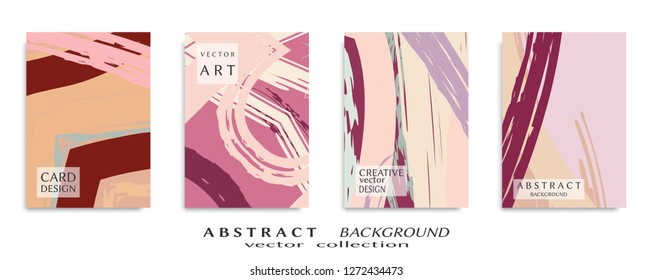 Abstract universal grunge art texture, web header template. Collage page, design for card, invitation, brochure brush strokes style, banner idea, book cover, booklet print, flyer sheet a4