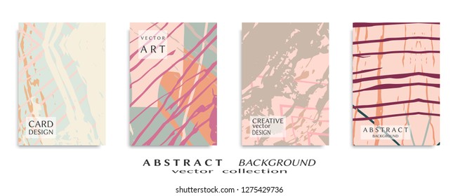 Abstract universal grunge art texture, web header template. Collage page, design for card, invitation, brochure brush strokes style, banner idea, book cover, booklet print, flyer sheet a4