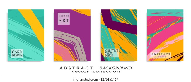 Abstract universal grunge art texture, web header template. Collage page, design for card, invitation, brochure brush strokes style, banner idea, book cover, booklet print, flyer sheet a4