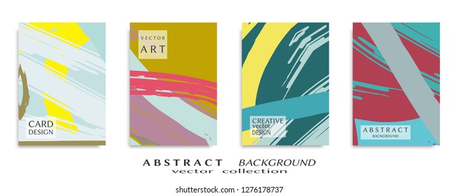Abstract universal grunge art texture, web header template. Collage page, design for card, invitation, brochure brush strokes style, banner idea, book cover, booklet print, flyer sheet a4