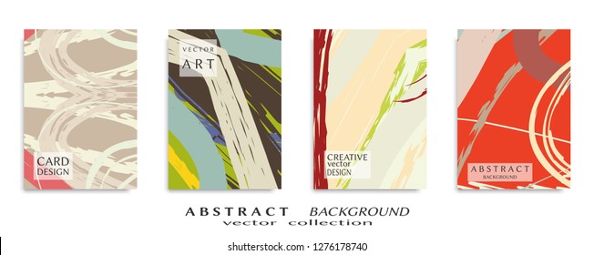 Abstract universal grunge art texture, web header template. Collage page, design for card, invitation, brochure brush strokes style, banner idea, book cover, booklet print, flyer sheet a4