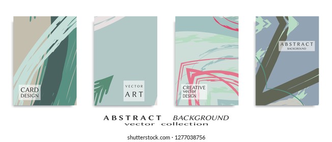 Abstract universal grunge art texture, web header template. Collage page, design for card, invitation, brochure brush strokes style, banner idea, book cover, booklet print, flyer sheet a4