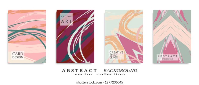 Abstract universal grunge art texture, web header template. Collage page, design for card, invitation, brochure brush strokes style, banner idea, book cover, booklet print, flyer sheet a4