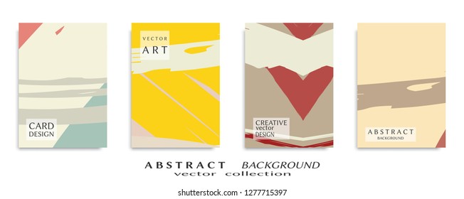 Abstract universal grunge art texture, web header template. Collage page, design for card, invitation, brochure brush strokes style, banner idea, book cover, booklet print, flyer sheet a4