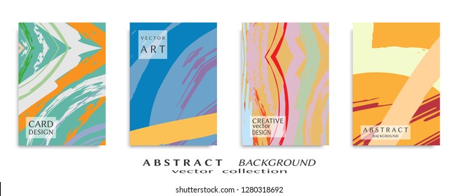 Abstract universal grunge art texture, web header template. Collage page, design for card, invitation, brochure brush strokes style, banner idea, book cover, booklet print, flyer sheet a4