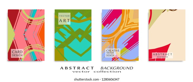 Abstract universal grunge art texture, web header template. Collage page, design for card, invitation, brochure brush strokes style, banner idea, book cover, booklet print, flyer sheet a4