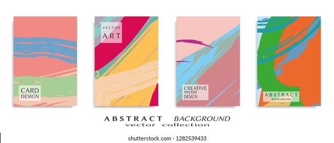 Abstract universal grunge art texture, web header template. Collage page, design for card, invitation, brochure brush strokes style, banner idea, book cover, booklet print, flyer sheet a4