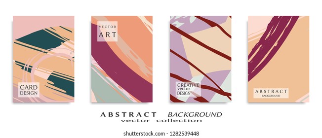 Abstract universal grunge art texture, web header template. Collage page, design for card, invitation, brochure brush strokes style, banner idea, book cover, booklet print, flyer sheet a4