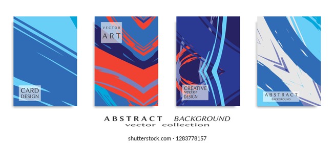 Abstract universal grunge art texture, web header template. Collage page, design for card, invitation, brochure brush strokes style, banner idea, book cover, booklet print, flyer sheet a4
