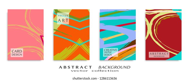 Abstract universal grunge art texture, web header template. Collage page, design for card, invitation, brochure brush strokes style, banner idea, book cover, booklet print, flyer sheet a4