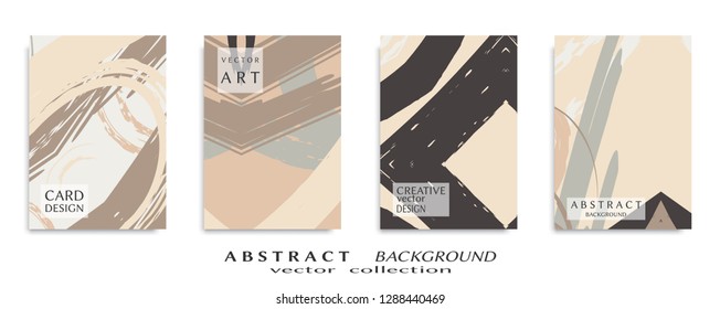 Abstract universal grunge art texture, web header template. Collage page, design for card, invitation, brochure brush strokes style, banner idea, book cover, booklet print, flyer sheet a4