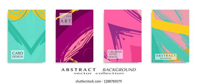 Abstract universal grunge art texture, web header template. Collage page, design for card, invitation, brochure brush strokes style, banner idea, book cover, booklet print, flyer sheet a4