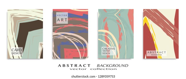 Abstract universal grunge art texture, web header template. Collage page, design for card, invitation, brochure brush strokes style, banner idea, book cover, booklet print, flyer sheet a4