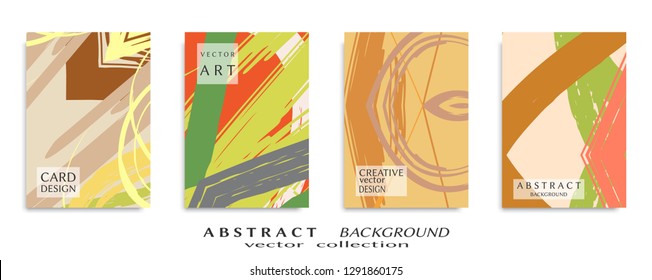 Abstract universal grunge art texture, web header template. Collage page, design for card, invitation, brochure brush strokes style, banner idea, book cover, booklet print, flyer sheet a4