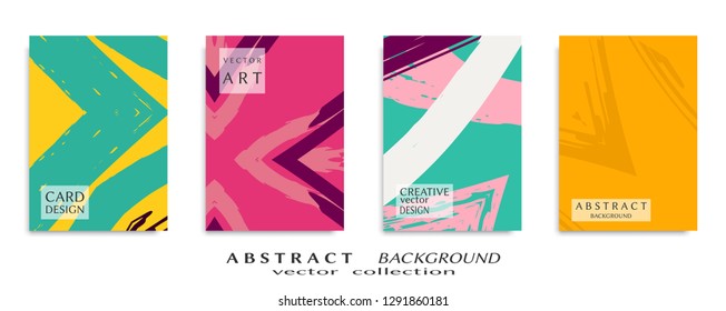 Abstract universal grunge art texture, web header template. Collage page, design for card, invitation, brochure brush strokes style, banner idea, book cover, booklet print, flyer sheet a4