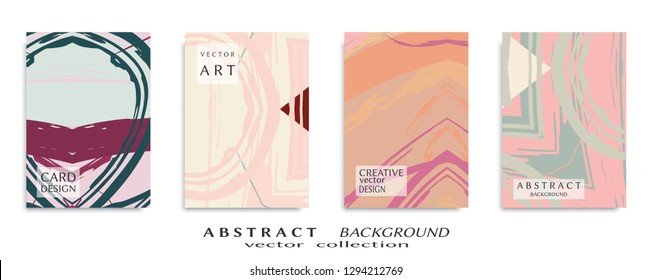 Abstract universal grunge art texture, web header template. Collage page, design for card, invitation, brochure brush strokes style, banner idea, book cover, booklet print, flyer sheet a4