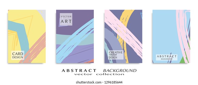 Abstract universal grunge art texture, web header template. Collage page, design for card, invitation, brochure brush strokes style, banner idea, book cover, booklet print, flyer sheet a4