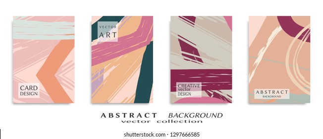 Abstract universal grunge art texture, web header template. Collage page, design for card, invitation, brochure brush strokes style, banner idea, book cover, booklet print, flyer sheet a4