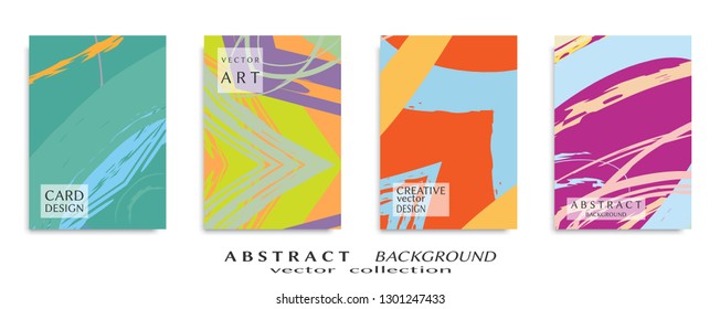 Abstract universal grunge art texture, web header template. Collage page, design for card, invitation, brochure brush strokes style, banner idea, book cover, booklet print, flyer sheet a4